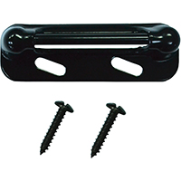 STORM DOOR LOCK KEEPER BLACK