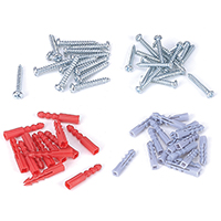 SCREW/ANCHOR SET 60PC