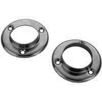 METAL POLE SOCKETS SATIN BRASS