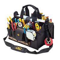 TOOL BAG 15POCKET 16INCH TRAY