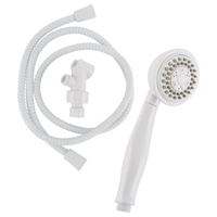 SHOWER HH KIT 3FNC WHT 3.15IN