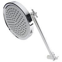 SHWHRHEAD W/ADJ ARM CHM 5.80IN