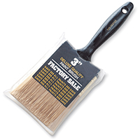 BRUSH PAINT GOLD POLYESTER 3IN