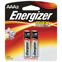 BATTERY MAX AAA ALKALINE 2PK