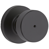 KNOB PRIVACY ROUND MATTE BLACK