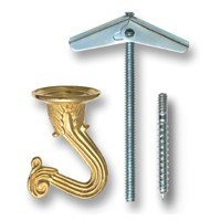 OOK 50341 Swag Hook, Brass