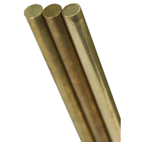 1165 SOLID BRASS ROD 1/4 DIA