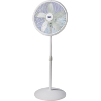 LAS-1820 STAND FAN 18" WHT