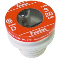 FUSE PLUG S DLY REJECT BS 20A