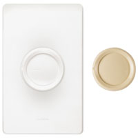 PUSH ON DIMMER WHT/IV D-600PH-D