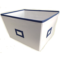 STORAGE BASKET 17X14X10COTTON