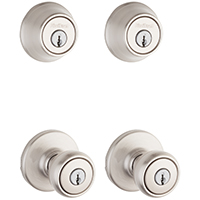 DOOR ENTRY KNOB/DEADBOLT PACK