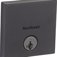 DEADBOLT SQUARE K4 MATTE BLACK