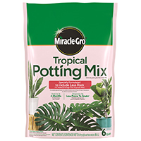 Miracle Gro Tropical Mix Soil 6qt