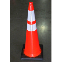 CONE SAFETY 28IN 7LB W/REFLECT