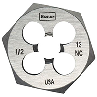 DIE HEXAGON 3/4IN-10NC STEEL