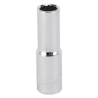 SOCKET DEEP 13MMX12PT 1/2DR