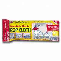 JCS912 PLAST DROPCLOTH 9X12