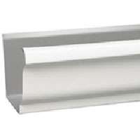Amerimax 2600600120 Rain Gutter, 10 ft L, 5 in W, 0.185 Thick Material,