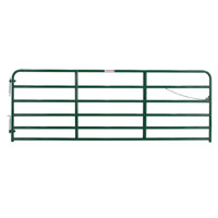 2RG8 8' HD 2IN 6 BAR GATE RED