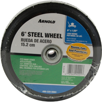 ARNOLD 490-320-0003 Tread Wheel, 1-3/4 in L Hub, Steel