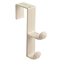 16101 WHITE DOUBLE HOOK