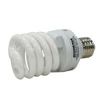 Sylvania 26354 Fluorescent Bulb, 23 W, T2 Lamp, E26 Medium Lamp Base, 1600