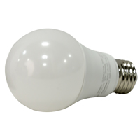 Sylvania 40203 LED Bulb, General Purpose, A19 Lamp, E26 Lamp Base, Frosted,