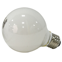 Sylvania 40215 LED Bulb; 4.5 W; E26 Medium Lamp Base; G25 Lamp; Warm White