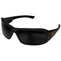 GLASSES SFTY MTTE BLK/SMK LENS