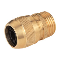 HOSE COUPLING BRASS 5/8