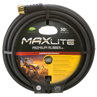 MAXLITE 5/8" PREMIUM RUBBER GARDEN HOSE (50FT)