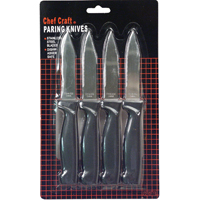 PARING KNIVES WHT HNDL 4PC