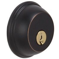 DBL CYLINDER DEADBOLT AGD BRNZ