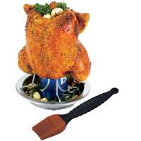 GrillPro 41333 Chicken Roaster, Stainless Steel