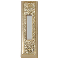 DH1405L GLD BSE/WHT LIT BUTTON