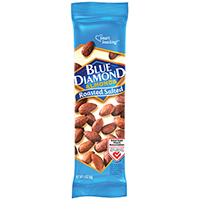 ALMONDS ROASTED/SALTED 1.5OZ