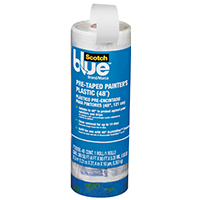 48x90 Pre-Tape Plastic