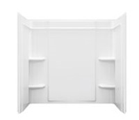 TUB WALL 30IN WHITE