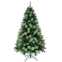 TREE PINE PRELIT CLR 7.5FT