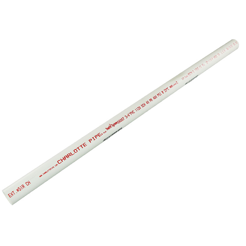 3/4"  X 2' PVC PIPE bu