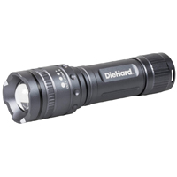 Dorcy DieHard Series 41-6121 Flashlight, AAA Battery, LED Lamp, 600 Lumens