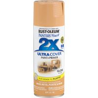 RUST-OLEUM PAINTER'S Touch 249103 Gloss Spray Paint, Gloss, Khaki, 12 oz,