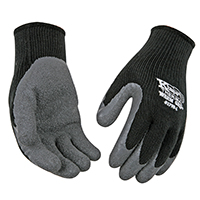 XLG THERMAL LATEX PALM GLOVE BLK