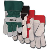 Gloves Gry Suede Thrml L