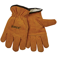 XL GLOVE LINED COWHIDE