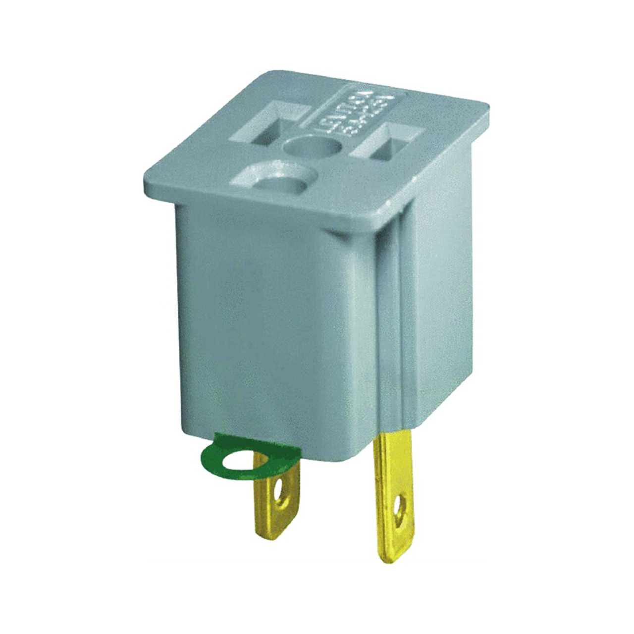 GROUNDING ADAPTER GRAY
