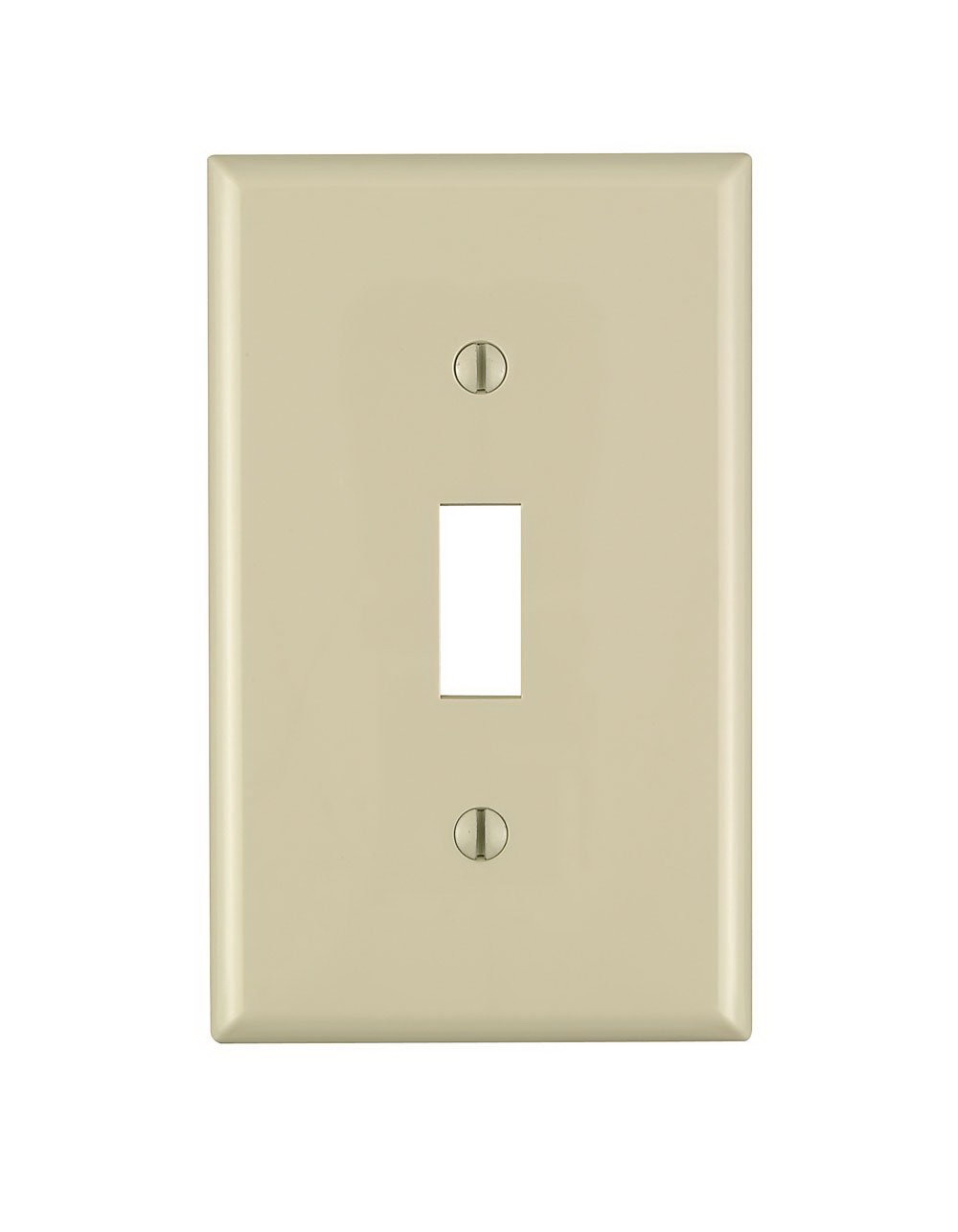 WALLPLATE 1TOG NYLON  IVORY