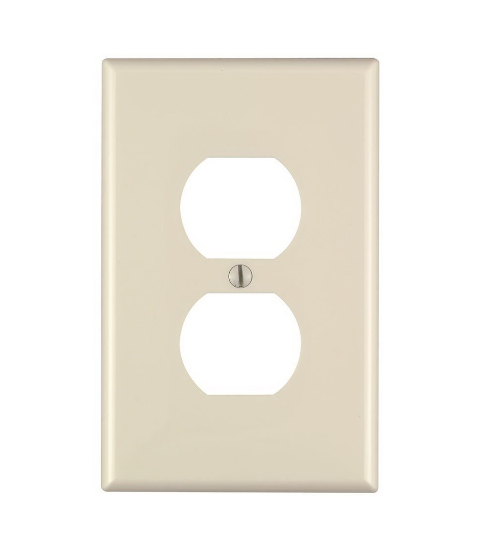 WALLPLATE DUPLEX 1G IVY
