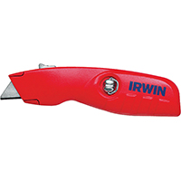 IRWIN 2088600 Utility Knife, 1-1/2 in W Blade, Bi-Metal Blade, Contour-Grip